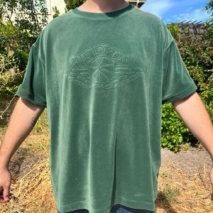 Air Jordan Nike Green Velvet shirt XXL